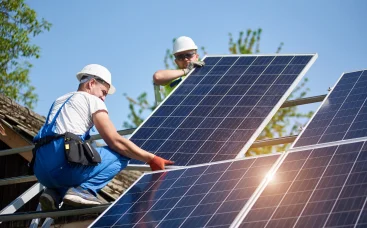 Installation of solar panels